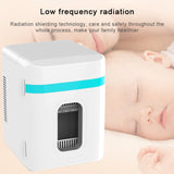 10L Mini Refrigerator Car Home Dual-use Small Dormitory Refrigerator, CN Plug, 10L Mini Refrigerator