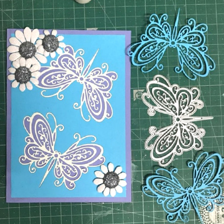 Butterfly Stencil DIY Clip Book Album Greeting Card Making Stencil, Butterfly Shape