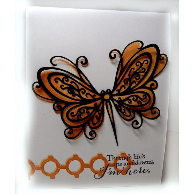 Butterfly Stencil DIY Clip Book Album Greeting Card Making Stencil, Butterfly Shape