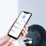 USB Rechargeable Fan Lamp Live Broadcast Multi-function Tent Camping Lamp, Fan Light, Fan Light + Bracket