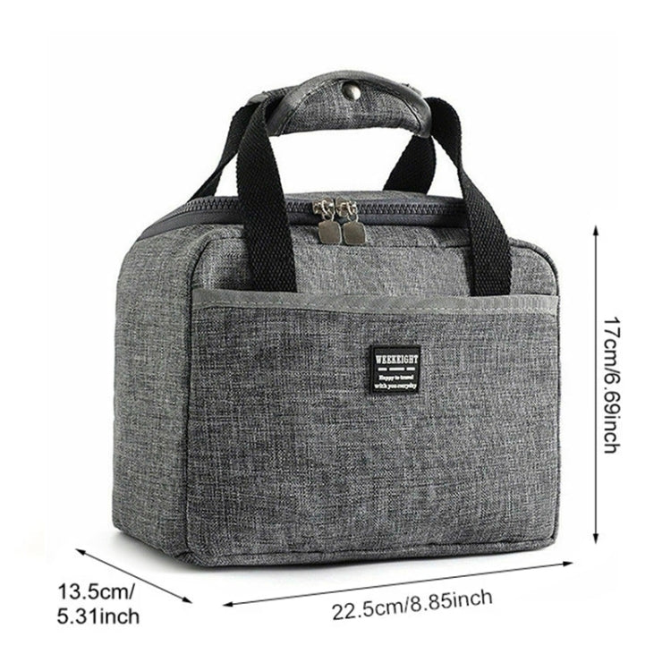 Thickened Handheld Lunch Bag Insulated Bento Bags Kids Lunch Kits