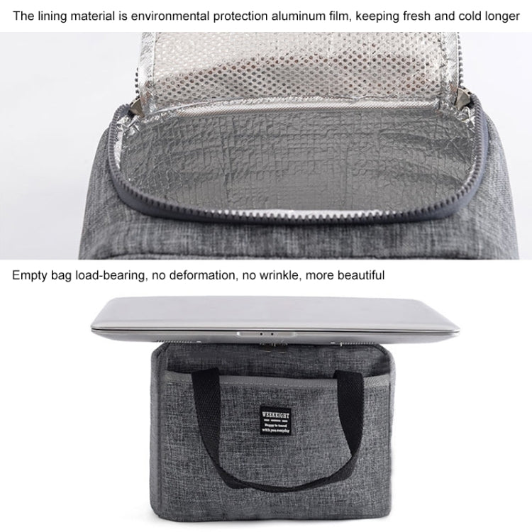 Thickened Handheld Lunch Bag Insulated Bento Bags Kids Lunch Kits