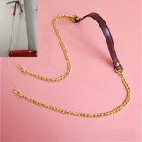 Women Bag PU Leather Chain Long Shoulder Strap Bag Accessories