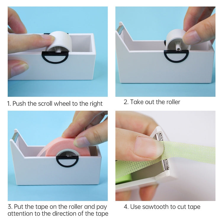 Tape Holder Office Tape Dispenser Desktop Tape Cutter