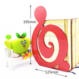 2 PCS Book Bezel Book Metal Book Stand Bookmark Note Book Stand