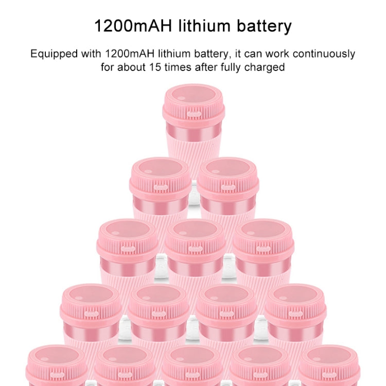 Portable USB Rechargeable Mini Household Electric Fruit Juicer, 250ml