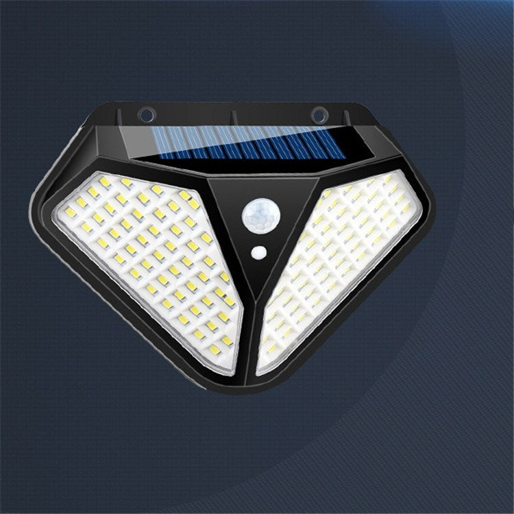 Solar Wall Lamp Body Induction Garden Lamp Villa Waterproof Outdoor Lighting Street Lamp, 102 LED