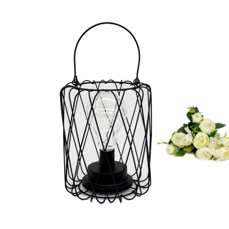 Minimalist Copper Lamp Bedroom Home Wrought Iron Table Lamp, Portable, USB