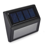 6 LEDs Solar Power IP55 Waterproof Light Sensor Wall Light Deck Lights, White light, Warm Light