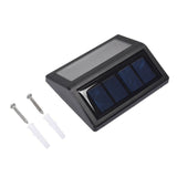 6 LEDs Solar Power IP55 Waterproof Light Sensor Wall Light Deck Lights, White light, Warm Light