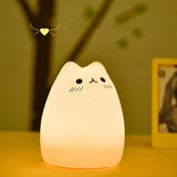 USB Charging Novelty Night Lights Cute Children Night Lamp Distant Control Touch Sensor Light Home Decor Lighting, Popular Cat ?, Pouting Cat, Lucky Cat Popular Cat ?