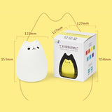 USB Charging Novelty Night Lights Cute Children Night Lamp Distant Control Touch Sensor Light Home Decor Lighting, Popular Cat ?, Pouting Cat, Lucky Cat