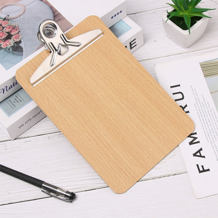 10 PCS Portable A4 / A5 Wooden Writing Clip Board File Hardboard with Batterfly Clip, A4 3mm thick, A5 3mm thick, A4 4mm thick, A5 4mm thick