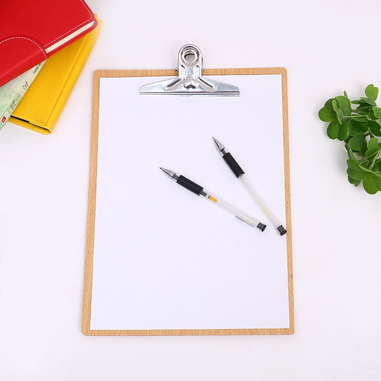 10 PCS Portable A4 / A5 Wooden Writing Clip Board File Hardboard with Batterfly Clip, A4 3mm thick, A5 3mm thick, A4 4mm thick, A5 4mm thick