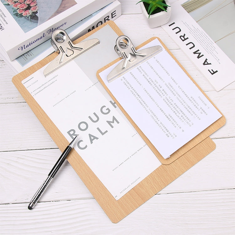10 PCS Portable A4 / A5 Wooden Writing Clip Board File Hardboard with Batterfly Clip, A4 3mm thick, A5 3mm thick, A4 4mm thick, A5 4mm thick