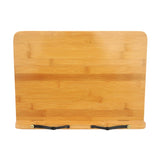 Wood Tablet Bookends Bracket Cookbook Textbooks Document Bamboo Foldable Reading Rest Book Stand, Light Board Small, Light Board Medium, Light Board Large, Hollow Small, Hollow Medium, Hollow Large