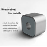 Creative Metal Pencil Holders Single Slot Pen Stand Office Containers Organizer