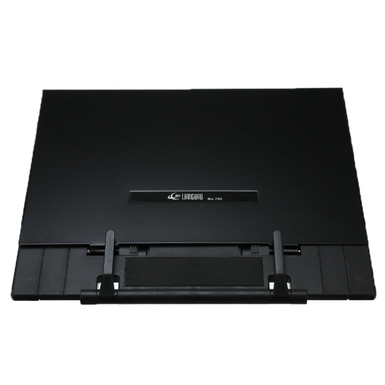 Portable Lazy Book Stand Frame Reading Desk Holder with 7 Tilt Adjustable Grooves, Lazy Book Stand