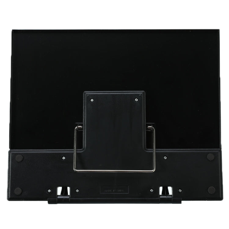 Portable Lazy Book Stand Frame Reading Desk Holder with 7 Tilt Adjustable Grooves, Lazy Book Stand