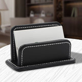 2 Blocks Office Stationery Leather Name Card Holder Stationery Bussiness Office Home Card Holder, 2 Blocks Card Holder