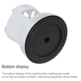 2 PCS Multi-function Rotating Plastic Gift Pen Holder Office Storage Box