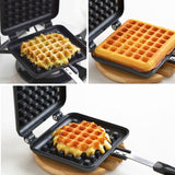 Electric Non-Stick Waffles Mold Maker Kitchen Cake Oven, Waffles Mold Maker