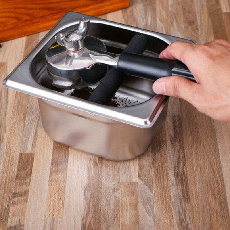 Stainless Steel Coffee Grounds Bucket Coffee Box, Large, Small