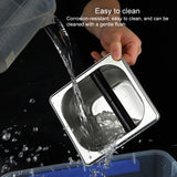 Stainless Steel Coffee Grounds Bucket Coffee Box, Large, Small