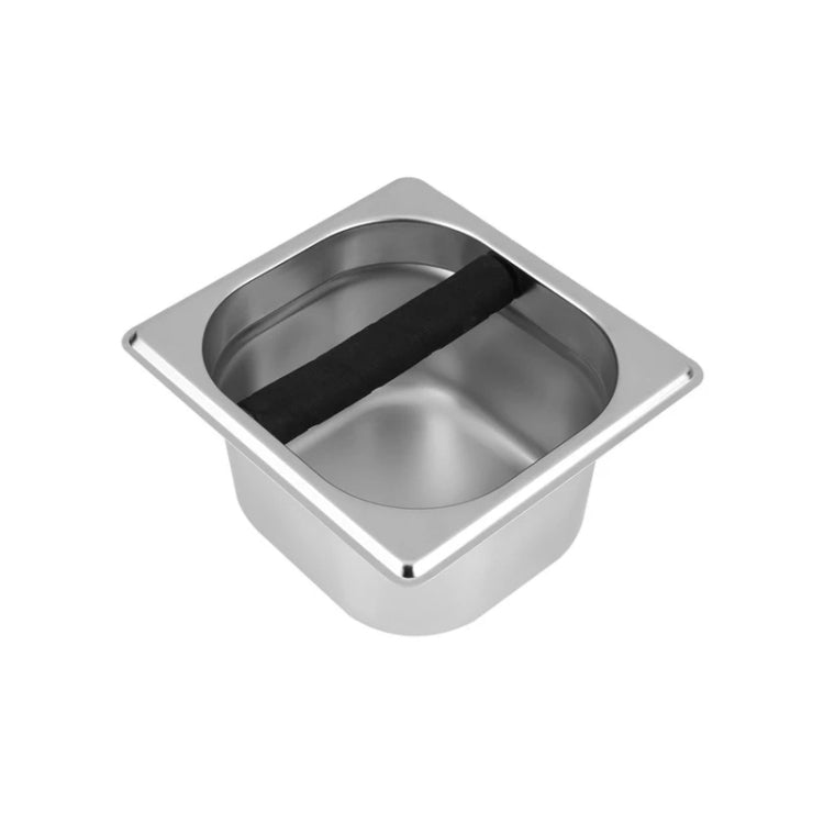 Stainless Steel Coffee Grounds Bucket Coffee Box, Large, Small