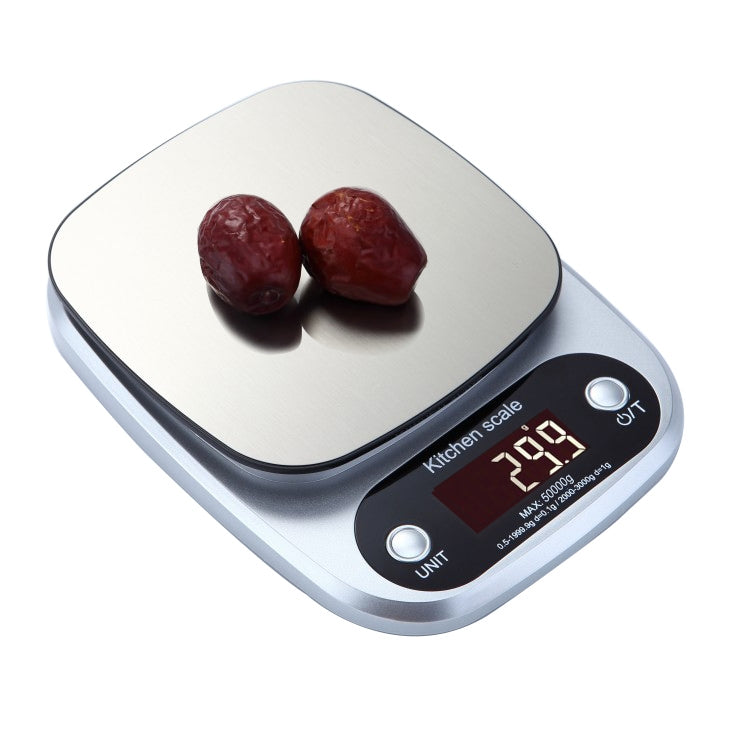 BOH-C305 Kitchen Stainless Steel LCD Electronic Scale, Specification: 5kg/0.1g, 5kg/0.1g