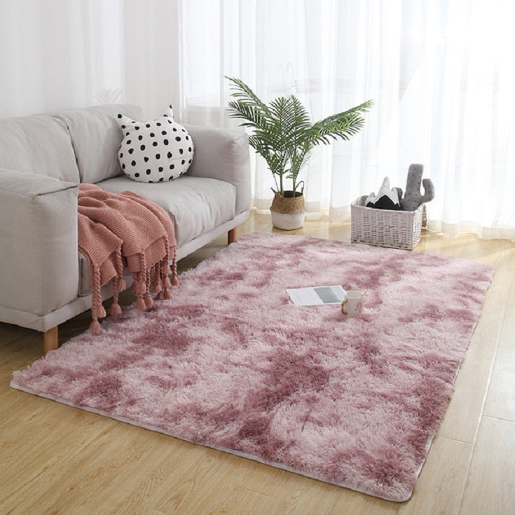 Simple Sofa Bedside Gradient Carpet Living Room Bedroom Mat, Light Blue 40x60cm, Pink 40x60cm, Light Grey 40x60cm, Dark Grey 40x60cm, Camel 40x60cm, Dark Camel 40x60cm, Coffee 40x60cm, Light Blue 50x80cm, Pink 50x80cm, Light Grey 50x80cm               ...