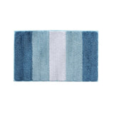 Stripe Indoor Anti-slip Bathroom Kitchen Floor Mat Microfiber Rug Carpet, 46x71cm, 51x81.5cm