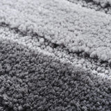 Stripe Indoor Anti-slip Bathroom Kitchen Floor Mat Microfiber Rug Carpet, 46x71cm, 51x81.5cm