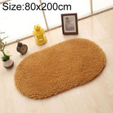 Faux Fur Rug Anti-slip Solid Bath Carpet Kids Room Door Mats Oval Bedroom Living Room Rugs, 80x200cm, 120x200cm, 140x200cm, 160x230cm