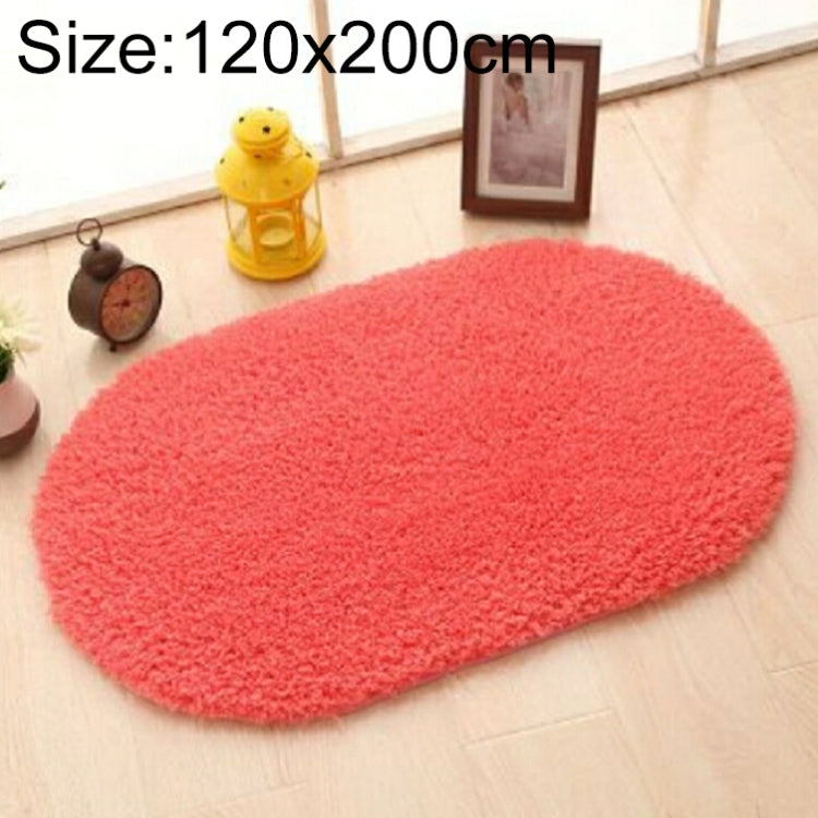 Faux Fur Rug Anti-slip Solid Bath Carpet Kids Room Door Mats Oval Bedroom Living Room Rugs, 80x200cm, 120x200cm, 140x200cm, 160x230cm