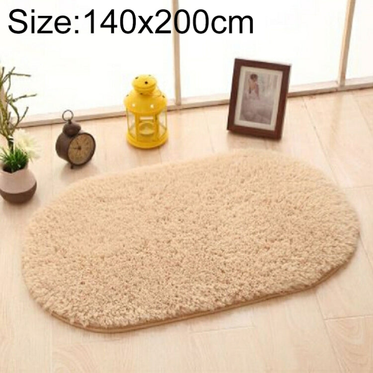 Faux Fur Rug Anti-slip Solid Bath Carpet Kids Room Door Mats Oval Bedroom Living Room Rugs, 80x200cm, 120x200cm, 140x200cm, 160x230cm