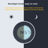 Simple Home Creative Multi-function Charging Stepless Dimming Alarm Clock Night Light, White, Pink, Gray