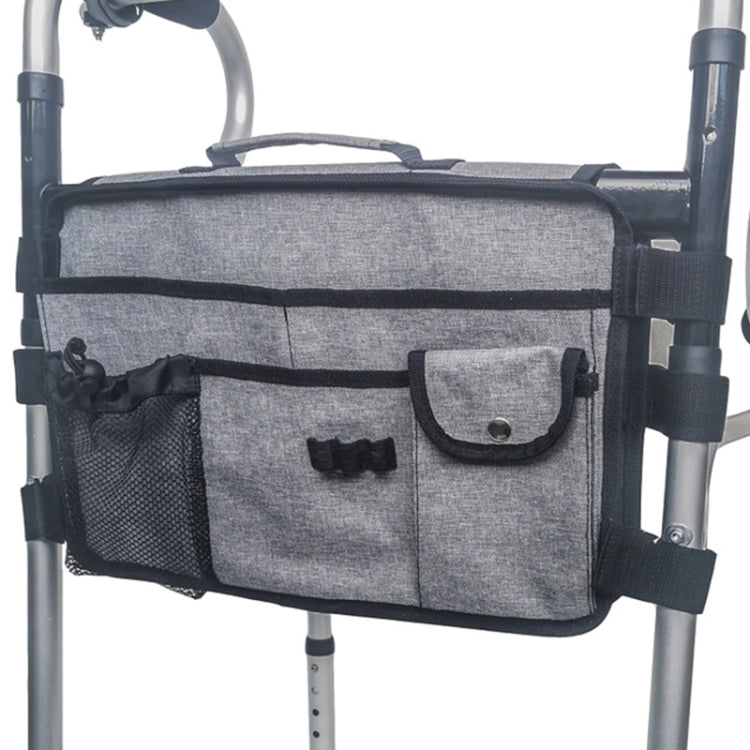 Wheelchair Walking Aid Adjustable Multifunctional Storage Bag, Wheelchair Walking Aid