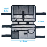 Wheelchair Walking Aid Adjustable Multifunctional Storage Bag, Wheelchair Walking Aid