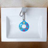 Sewer Floor Drain Pool Plug Silicone Waterproof Bathtub Plug, Marine Life A, Marine Life B, Football, Snowflake, Motion
