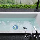 Sewer Floor Drain Pool Plug Silicone Waterproof Bathtub Plug, Marine Life A, Marine Life B, Football, Snowflake, Motion