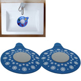 Sewer Floor Drain Pool Plug Silicone Waterproof Bathtub Plug, Marine Life A, Marine Life B, Football, Snowflake, Motion