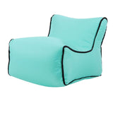 Waterproof Mini Inflatable Baby Seats SofaChair Furniture Bean Bag Seat Cushion Lake green seat
