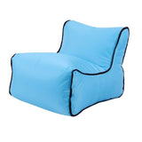 Waterproof Mini Inflatable Baby Seats SofaChair Furniture Bean Bag Seat Cushion Sky blue seat