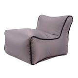 Waterproof Mini Inflatable Baby Seats SofaChair Furniture Bean Bag Seat Cushion Gray seat