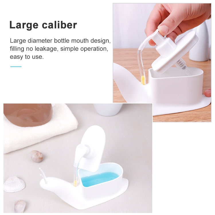 Creative Snail Hand Sanitiser Bottle Push-Type Lotion Shower Gel Bottle, Snail Hand Sanitiser Bottle