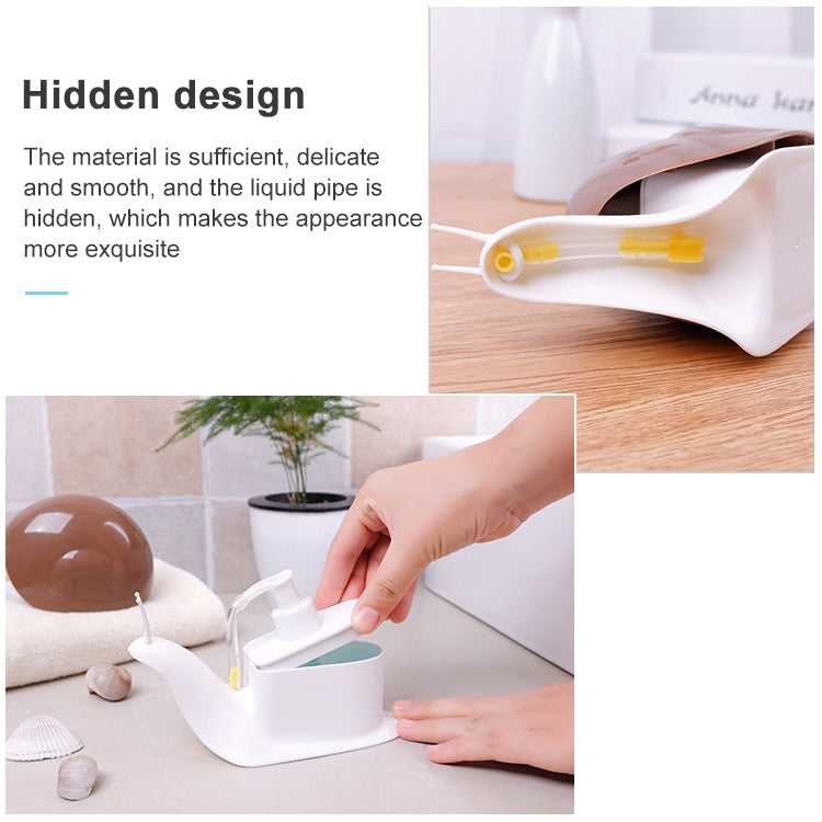 Creative Snail Hand Sanitiser Bottle Push-Type Lotion Shower Gel Bottle, Snail Hand Sanitiser Bottle