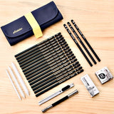 27 In 1 Sketch Pencil Set Painting Tools Art Supplies For Students, 27 In 1 27 In 1