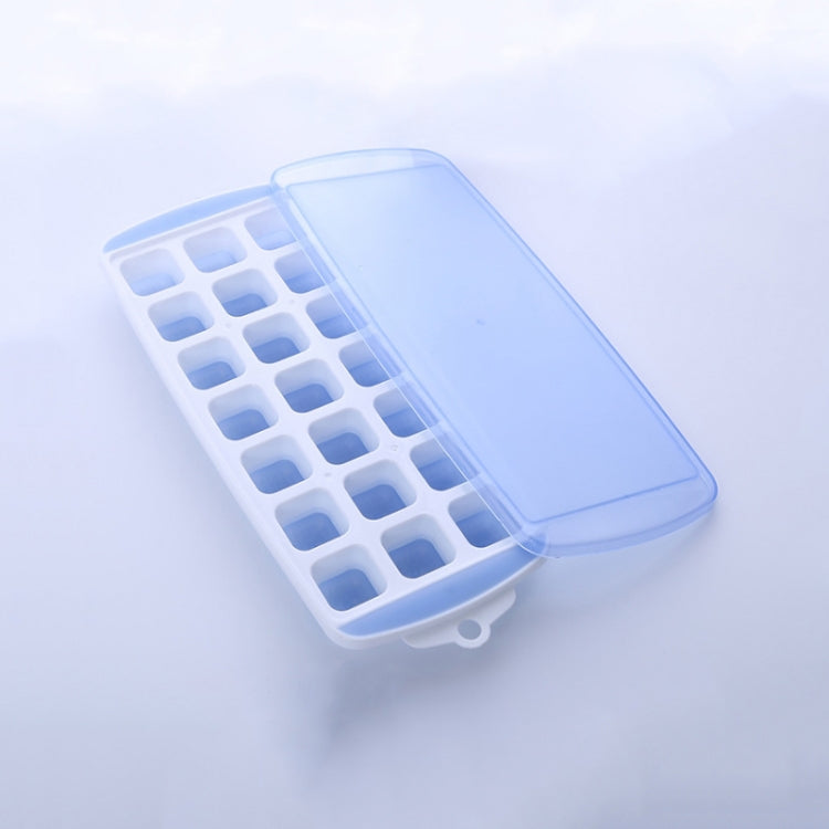 Summer 21 Grid Cool Home-made Ice Cube Ice Box Mould with Lid, 21 Grid(Pink), 21 Grid(Blue), 21 Grid(Green)