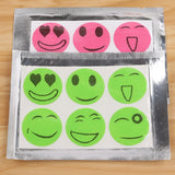 10pcs Mosquito Stickers DIY Mosquito Repellent Stickers Patches Cartoon Smiling Face Drive Repeller (Color Random Delivery), Mosquito Repellent Stickers